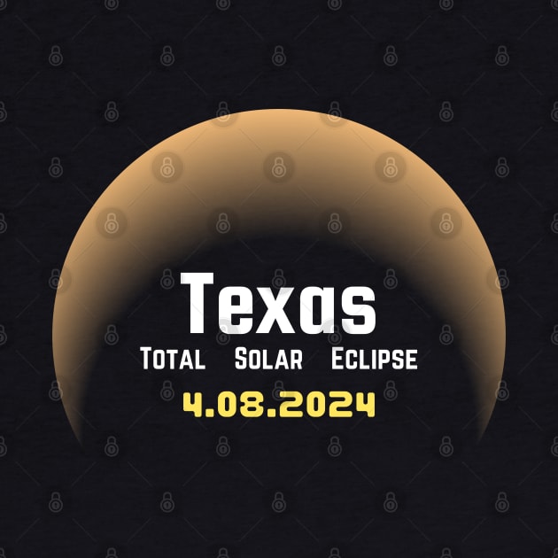 Texas USA Totality 2024 Solar Eclipse by Peter smith